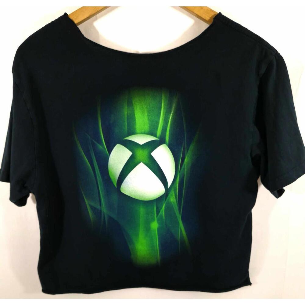 XBOX Video Game Console Logo Graphic Womans Gamer Promo (Size:M)